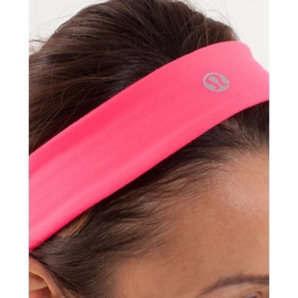 Pink Lululemon head band